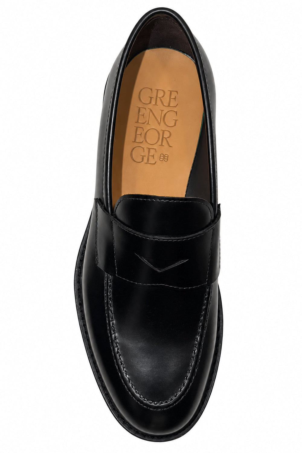 GREEN GEORGE Mocassino in pelle liscia