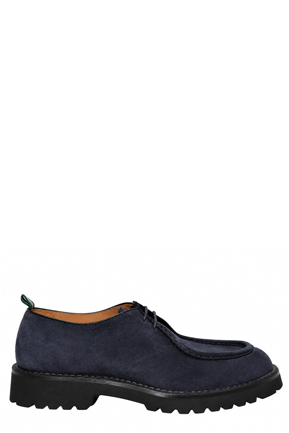GREEN GEORGE Stringata due fori in pelle scamosciata