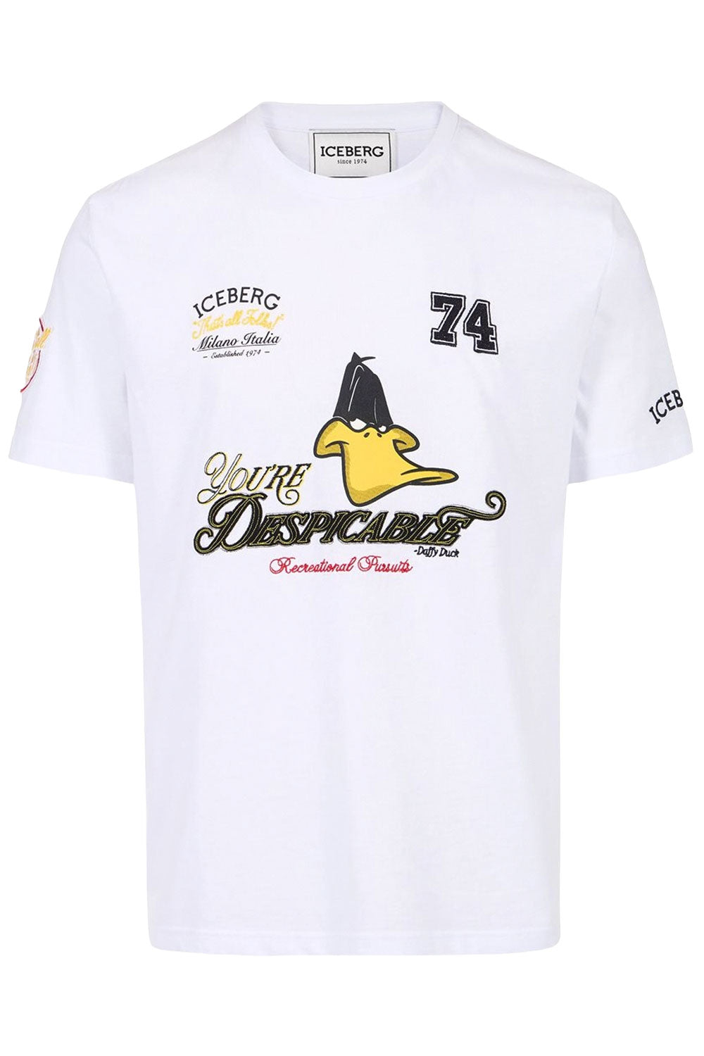 ICEBERG Tshirt in jersey regular fit con stampa Looney Tunes