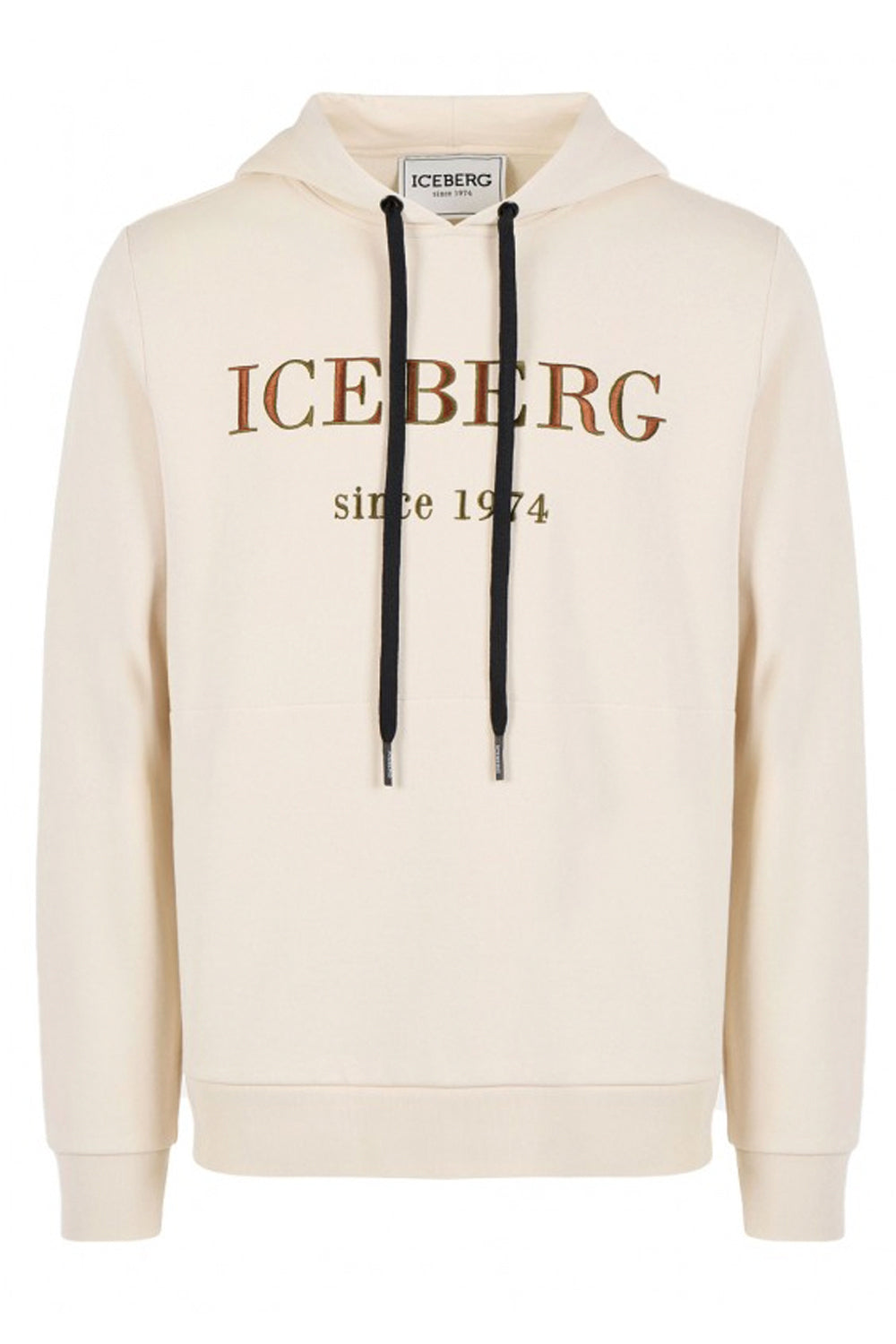 ICEBERG Felpa con cappuccio e logo