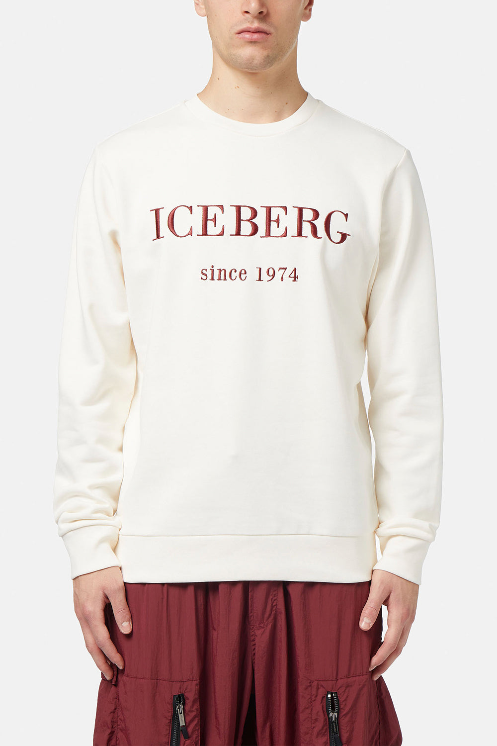 ICEBERG Felpa girocollo con logo Uncategorized ICEBERG