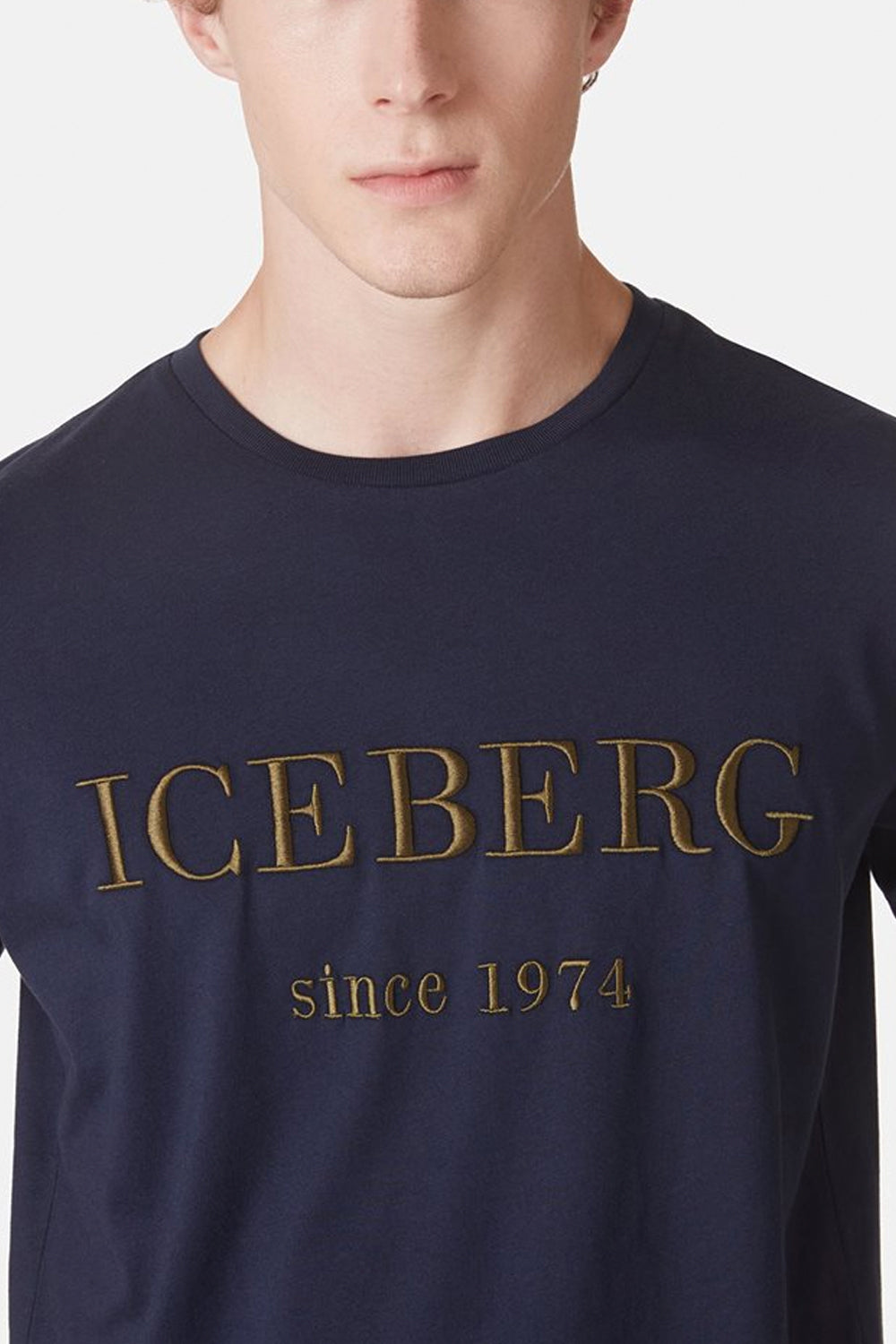 ICEBERG T-shirt girocollo con logo ICEBERG