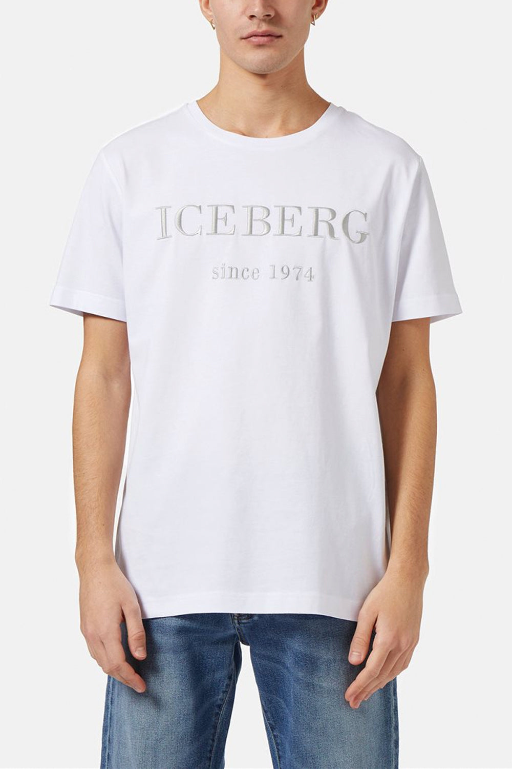 ICEBERG T-shirt girocollo con logo ICEBERG