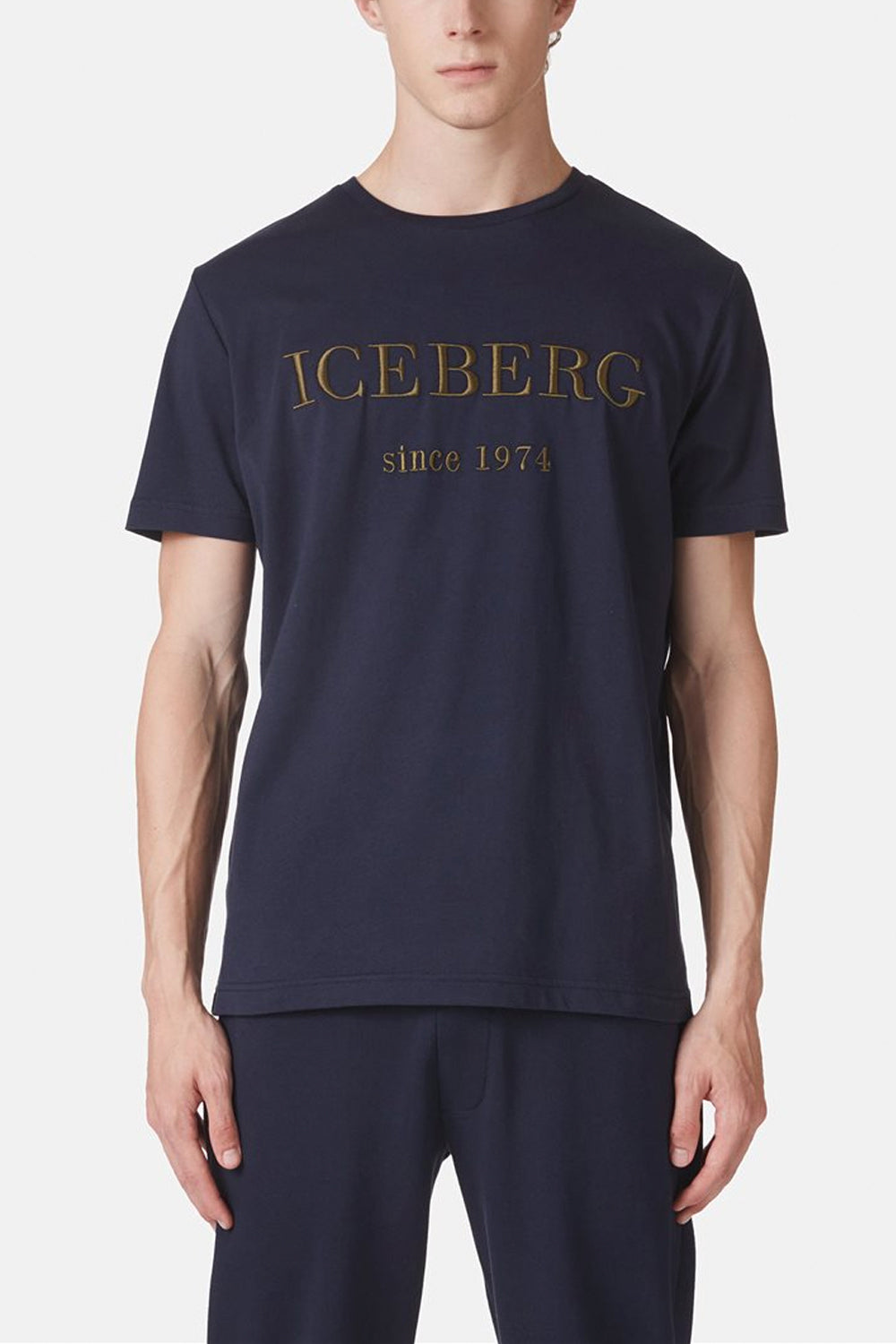 ICEBERG T-shirt girocollo con logo ICEBERG