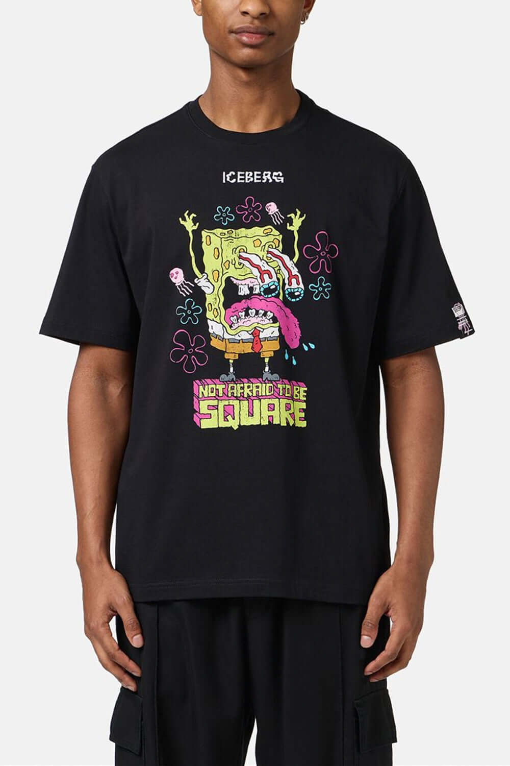 ICEBERG T-shirt regular fit con stampa SpongeBob Uncategorized ICEBERG
