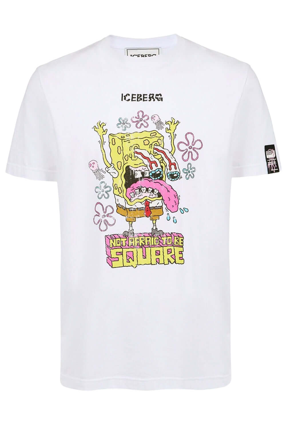 ICEBERG T-shirt regular fit con stampa SpongeBob Uncategorized ICEBERG