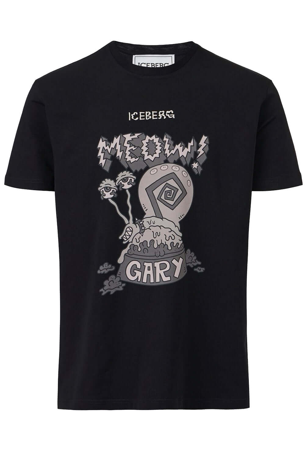 ICEBERG T-shirt regular fit in jersey stretch sostenibile Uncategorized ICEBERG
