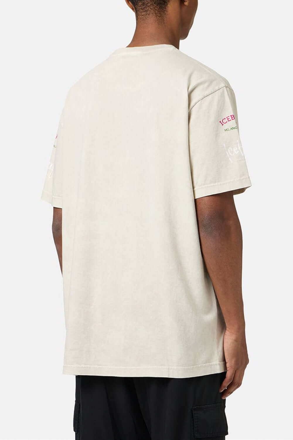 ICEBERG T-shirt relaxed fit in jersey di cotone Uncategorized ICEBERG
