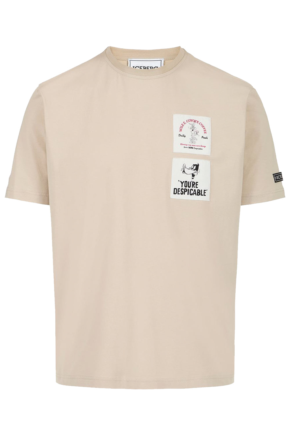 ICEBERG Tshirt in jersey di cotone con stampa Looney Tunes