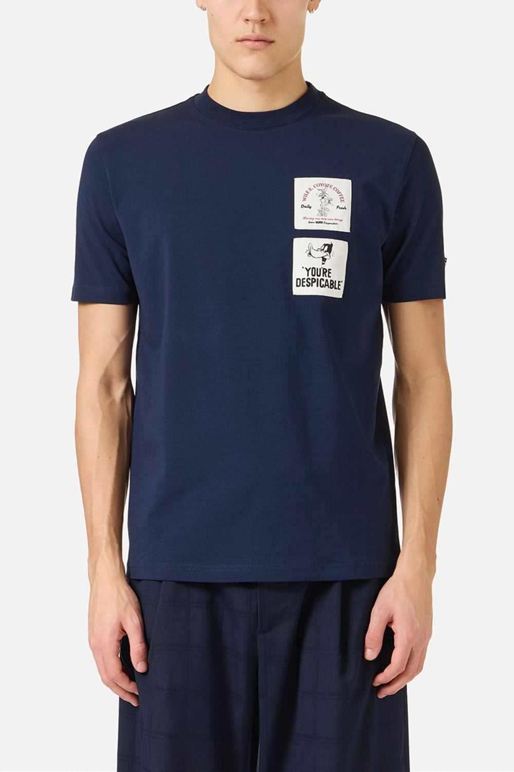 ICEBERG Tshirt in jersey di cotone con stampa Looney Tunes