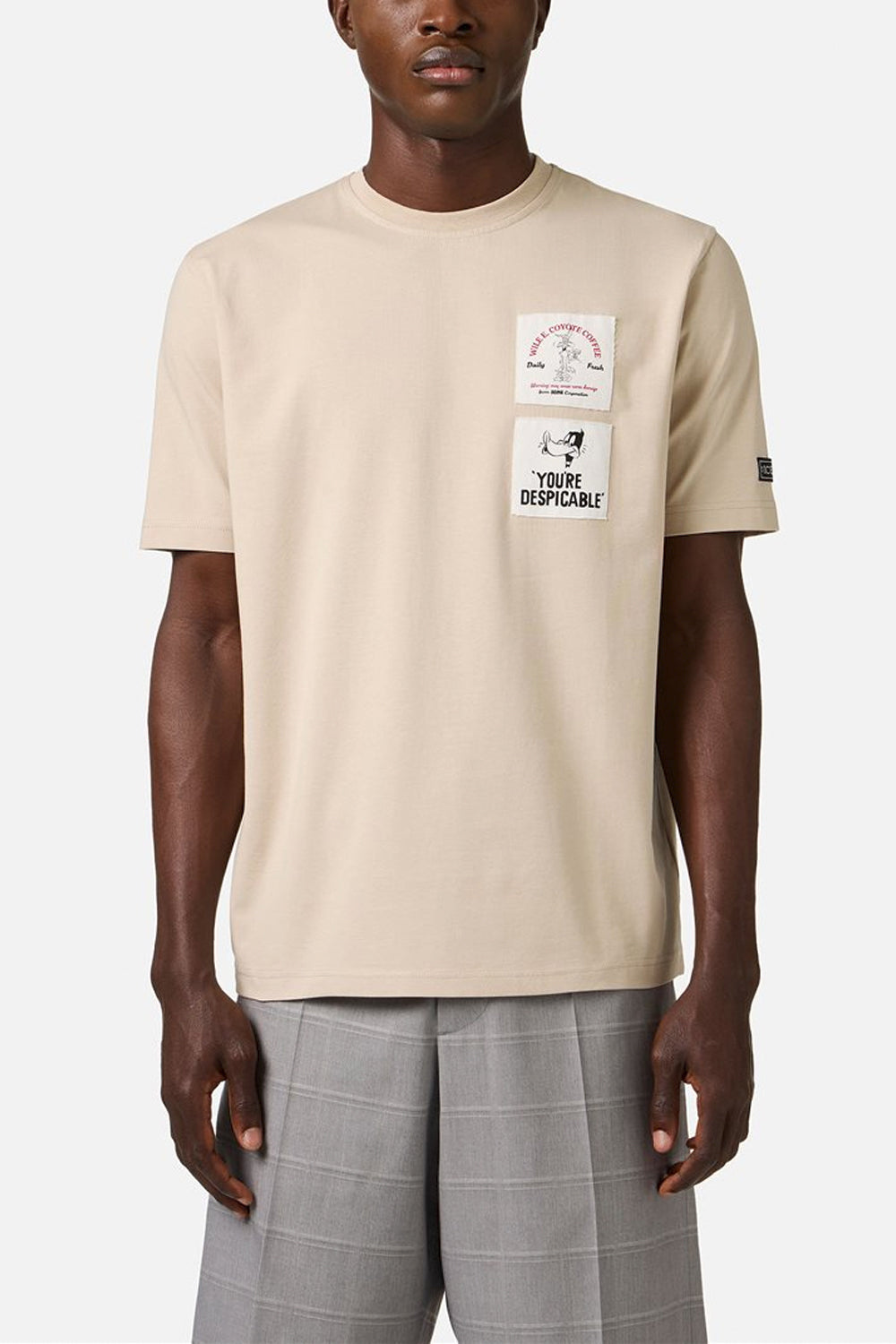 ICEBERG Tshirt in jersey di cotone con stampa Looney Tunes