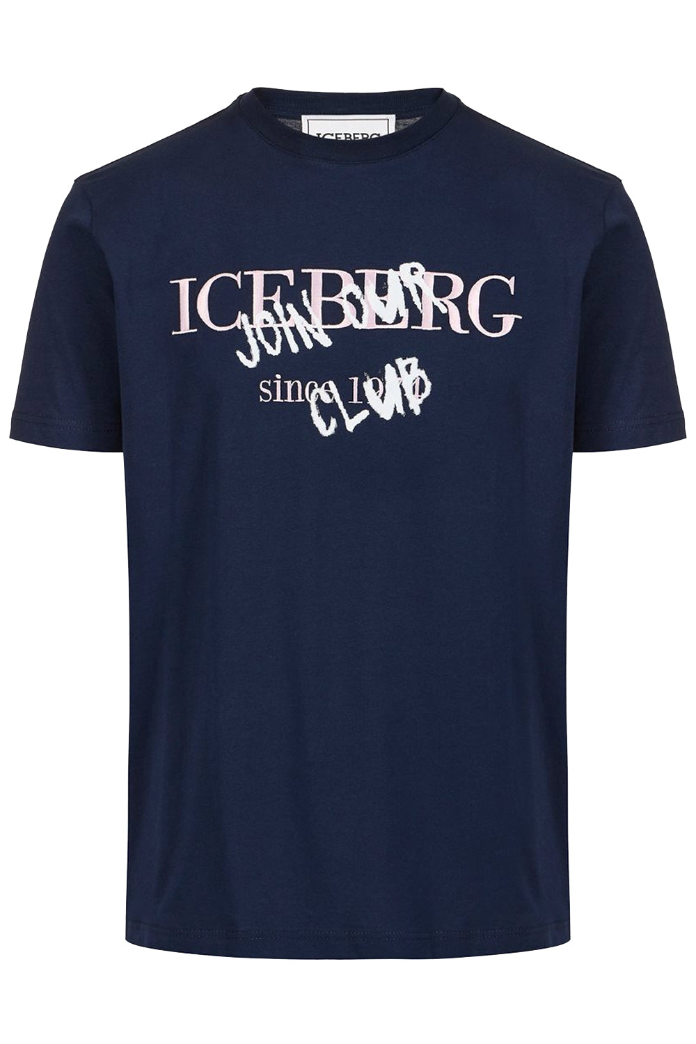 ICEBERG Tshirt in jersey di cotone con stampa logo