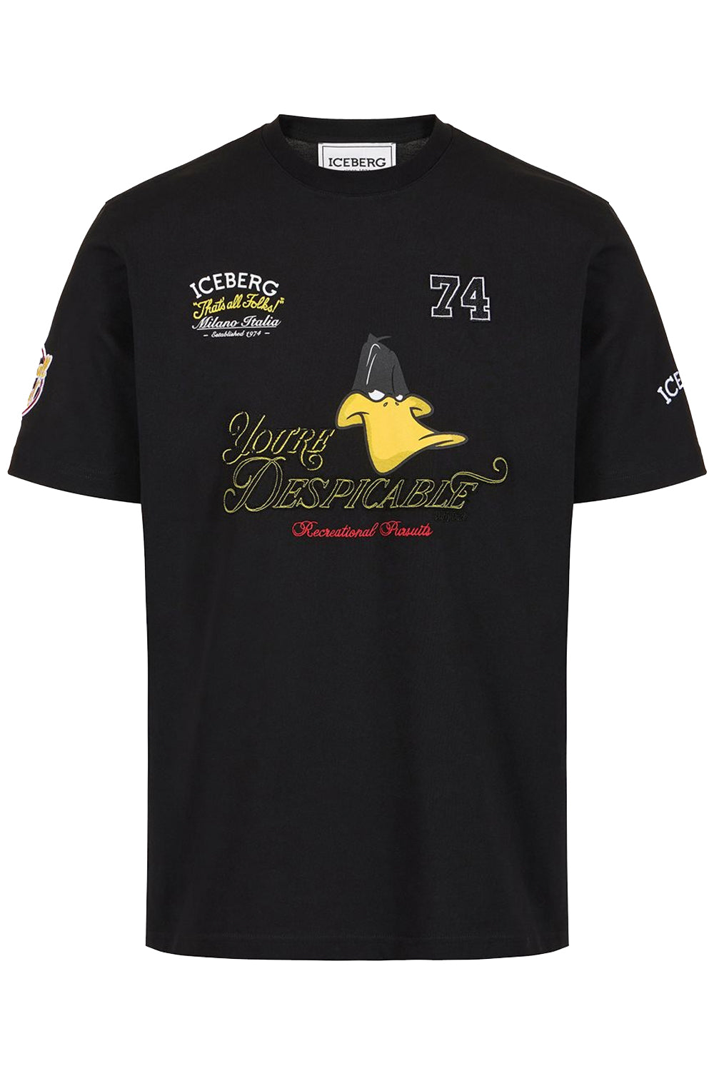 ICEBERG Tshirt in jersey regular fit con stampa Looney Tunes