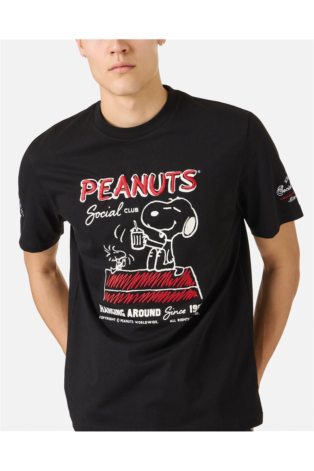 ICEBERG Tshirt in jersey regular fit con stampa Peanuts