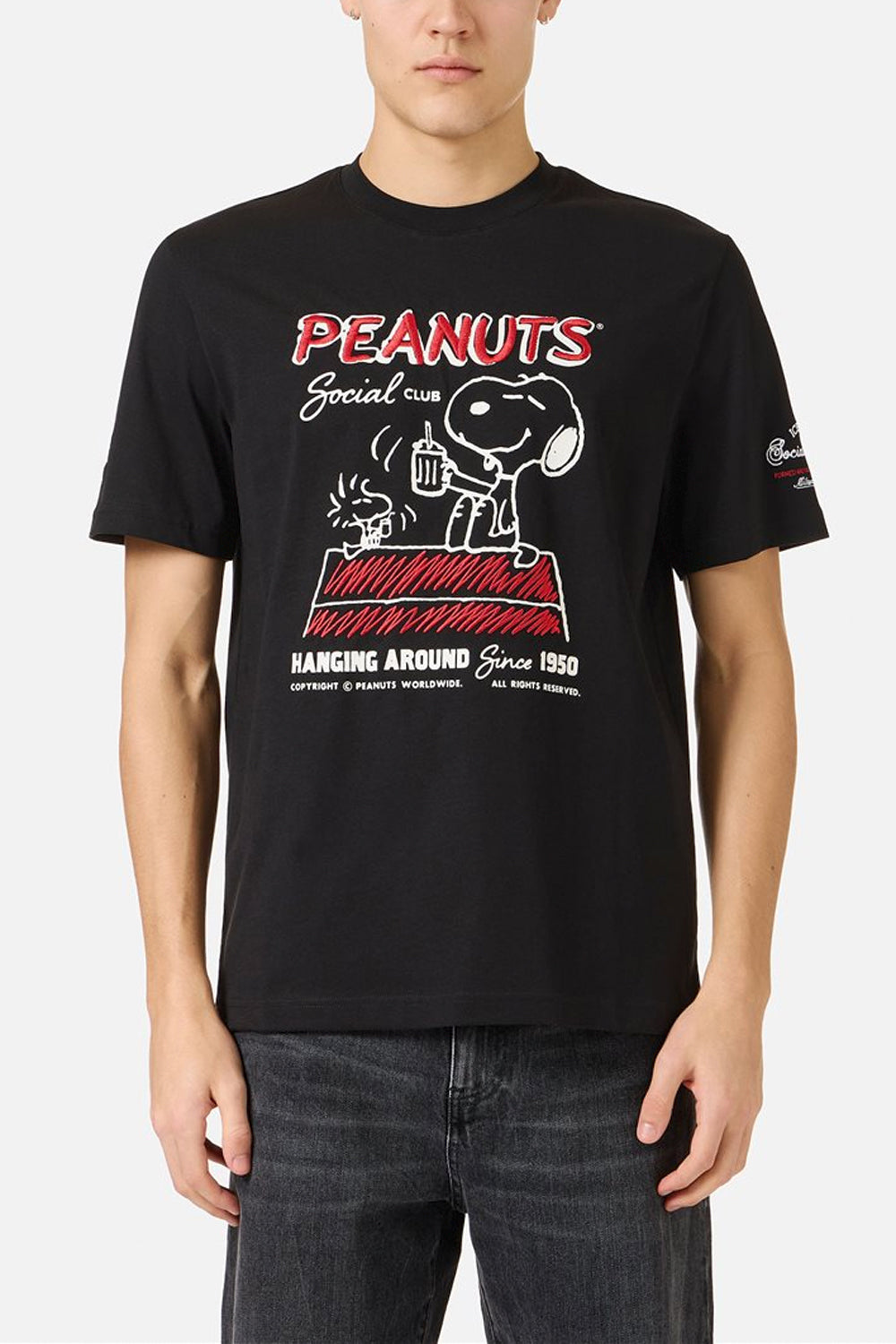 ICEBERG Tshirt in jersey regular fit con stampa Peanuts