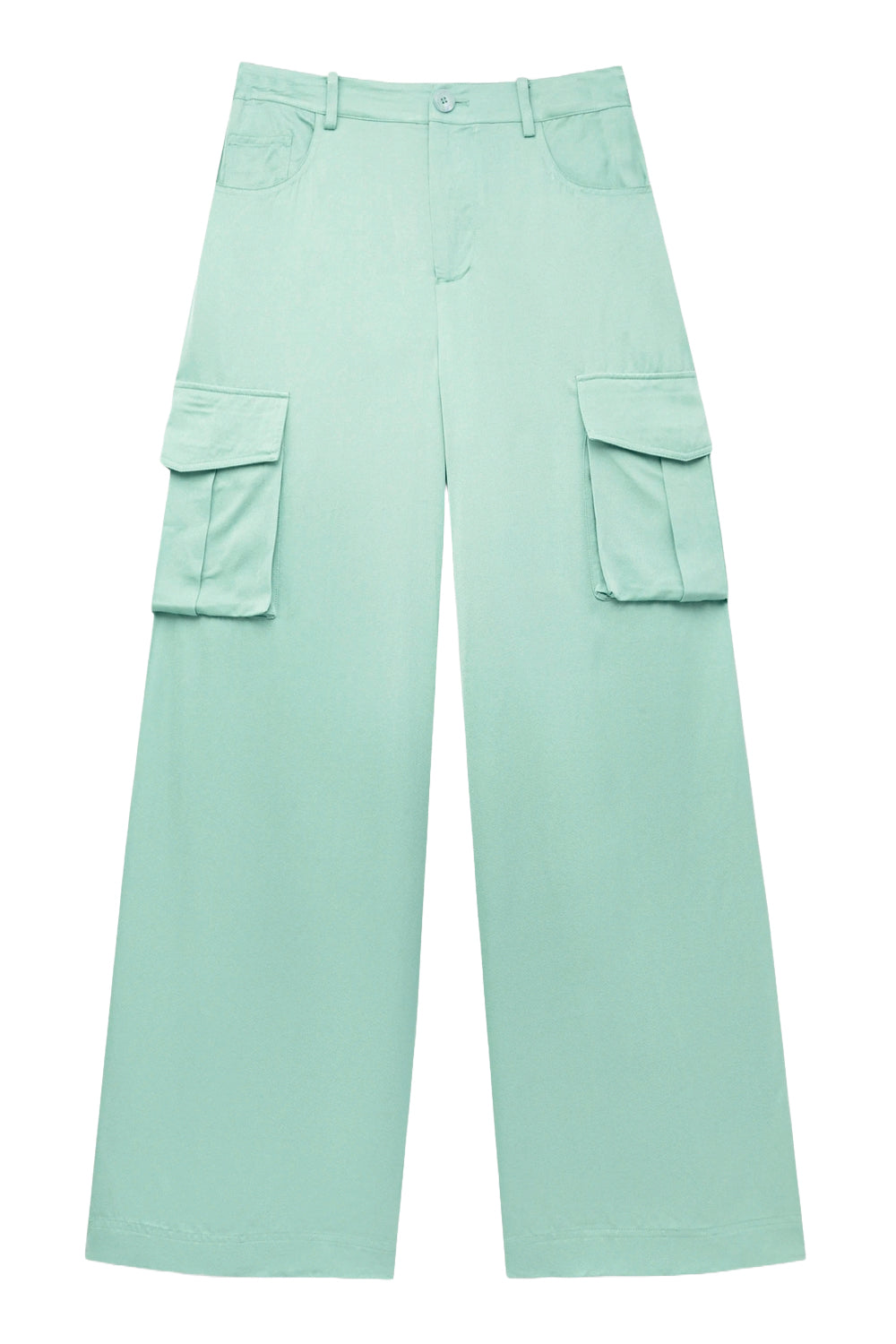 ISABELLE BLANCHE Pantalone cargo in viscosa ISABELLE BLANCHE