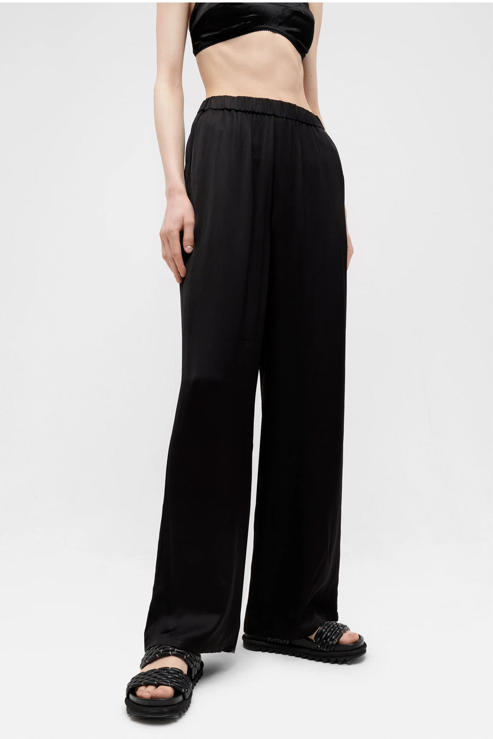 ISABELLE BLANCHE Pantalone con elastico in vita Uncategorized ISABELLE BLANCHE