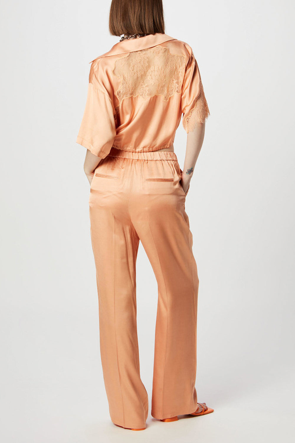 ISABELLE BLANCHE Pantalone con elastico in vita Uncategorized ISABELLE BLANCHE