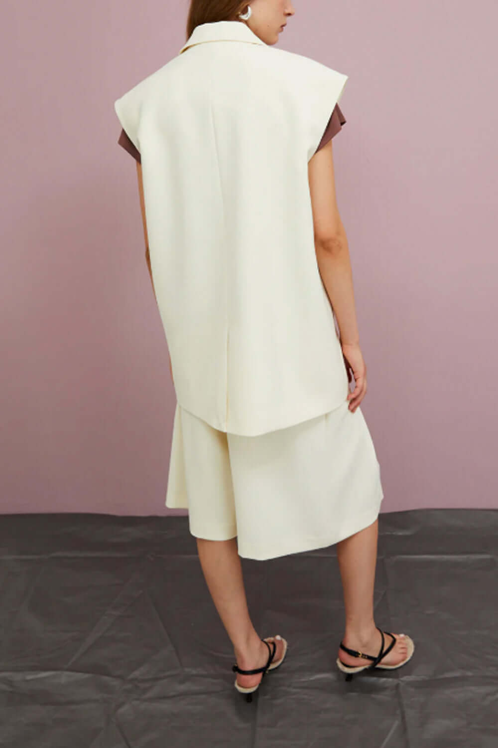 ISABELLE BLANCHE Gilet in cady Uncategorized ISABELLE BLANCHE