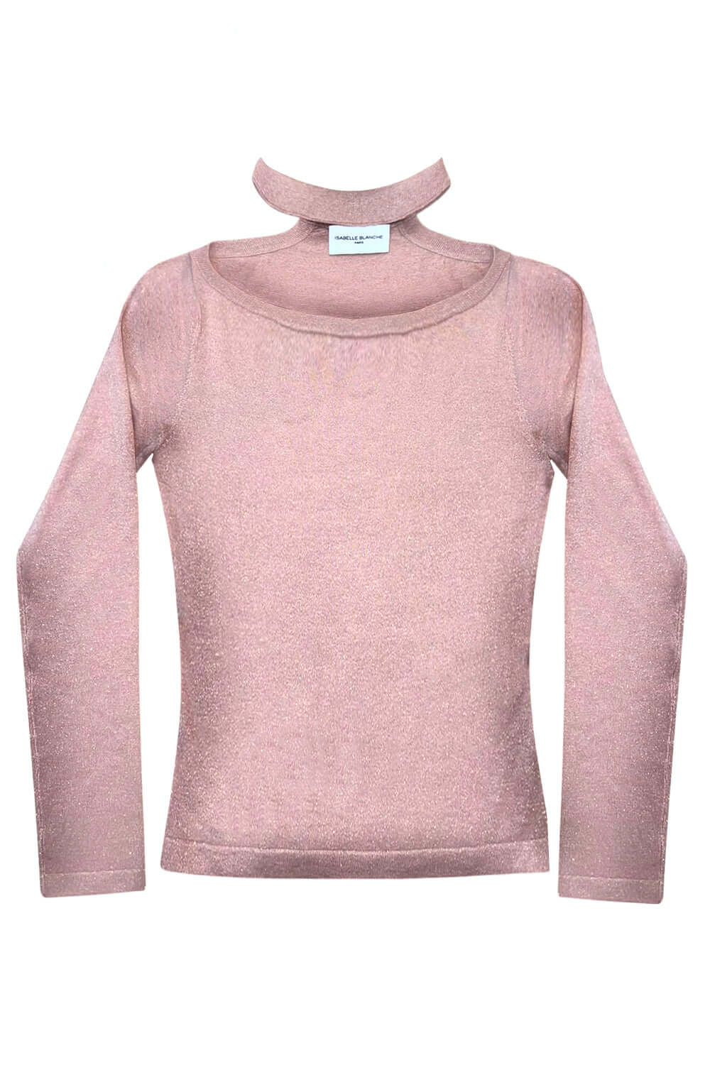 ISABELLE BLANCHE Maglia scollo a barca in lurex Uncategorized ISABELLE BLANCHE