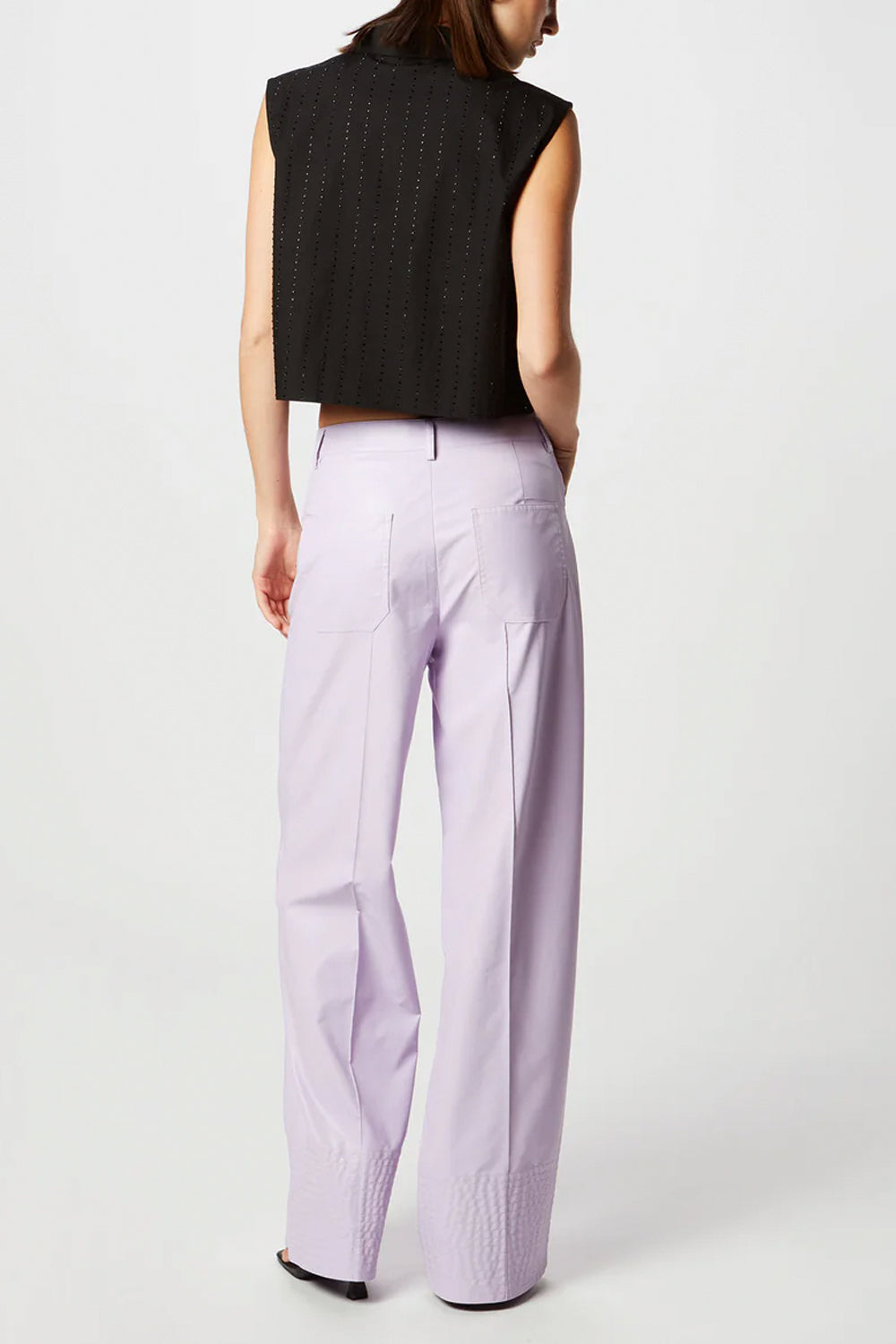 ISABELLE BLANCHE Camicia con applicazioni strass ISABELLE BLANCHE