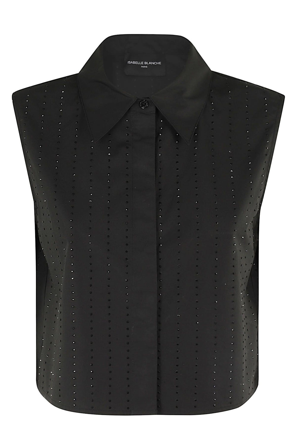 ISABELLE BLANCHE Camicia con applicazioni strass ISABELLE BLANCHE