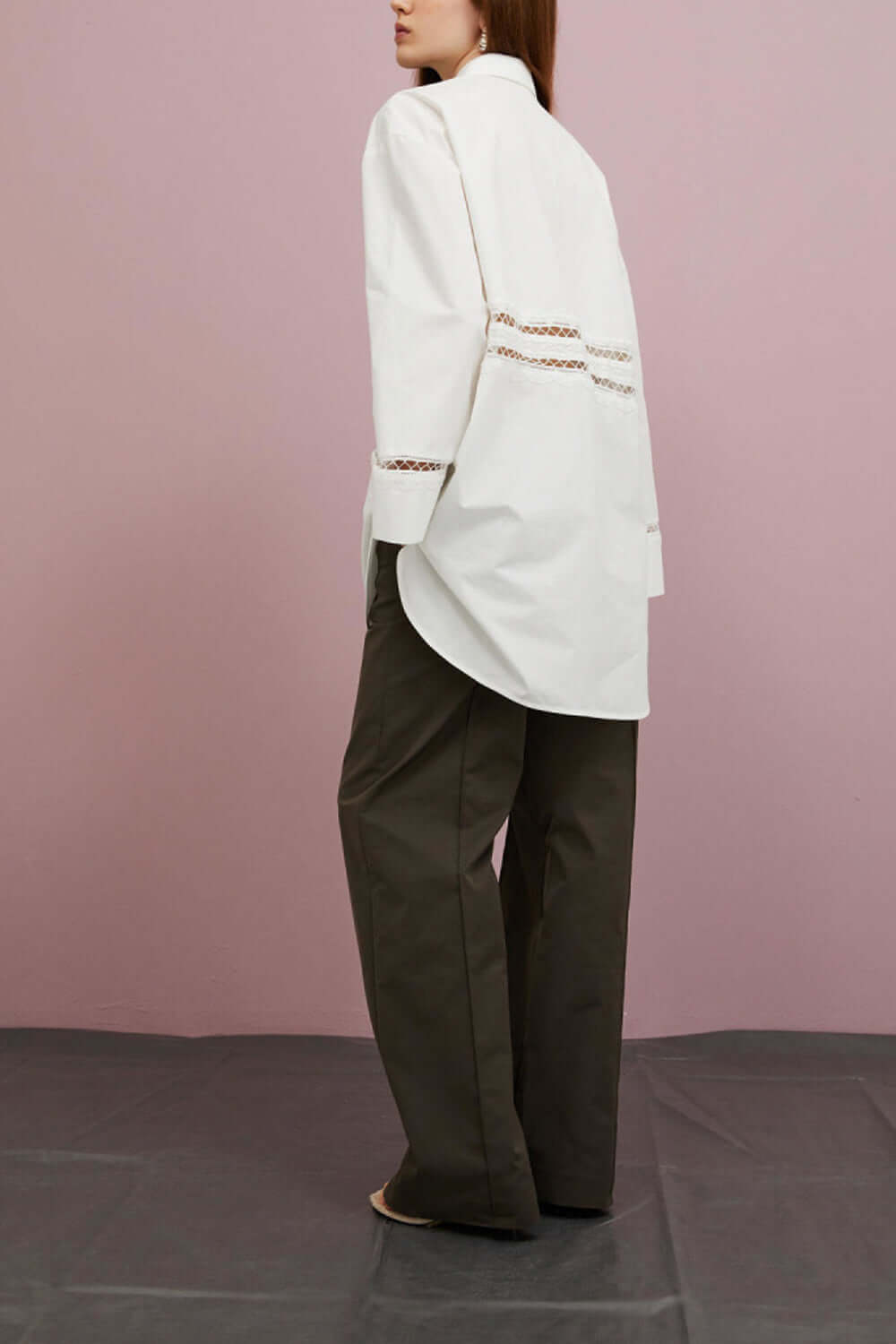 ISABELLE BLANCHE Camicia con passamaneria uncinetto Uncategorized ISABELLE BLANCHE