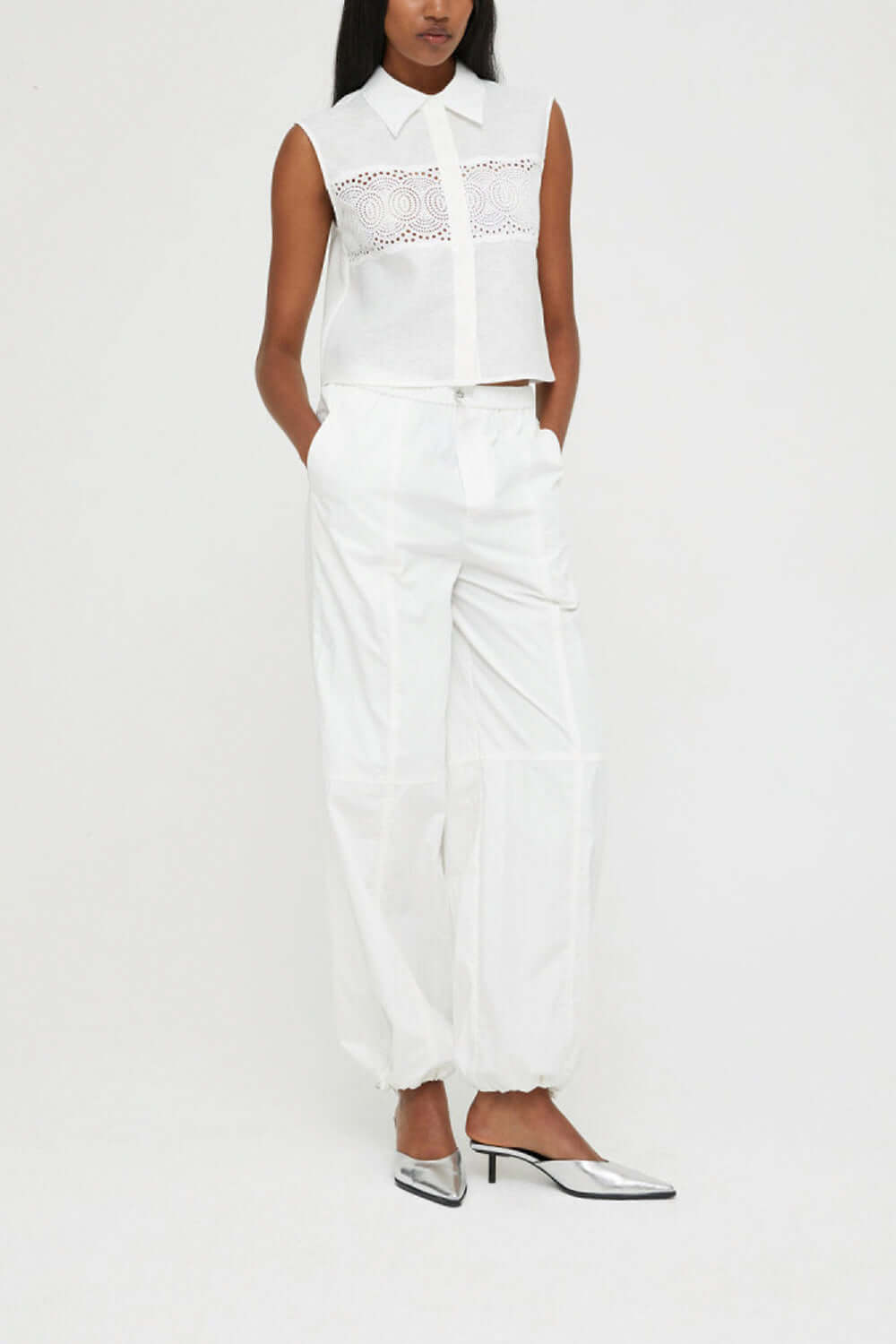 ISABELLE BLANCHE Camicia con passamaneria uncinetto Uncategorized ISABELLE BLANCHE