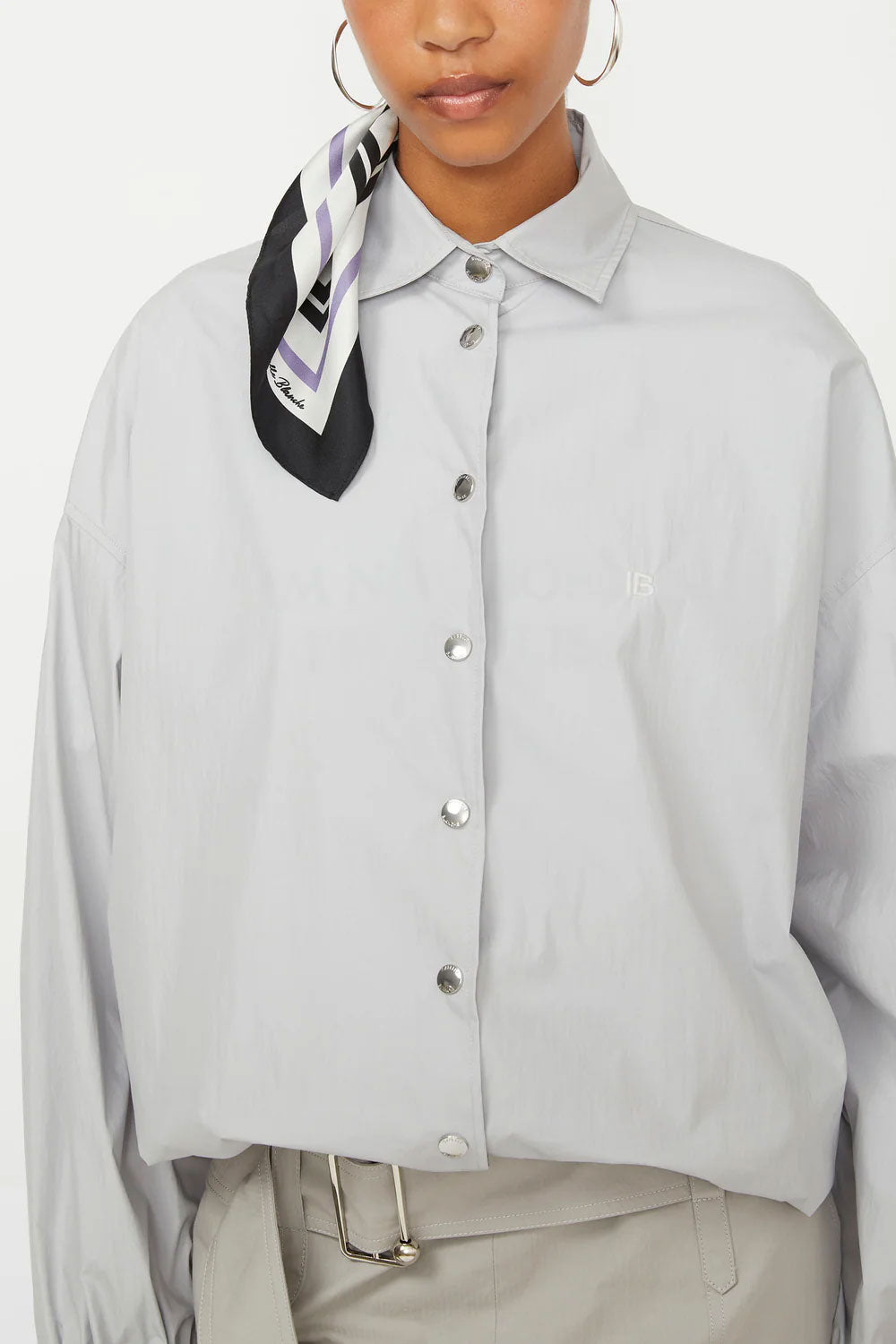 ISABELLE BLANCHE Camicia in cotone a righe