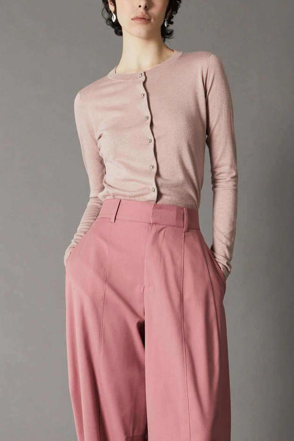 ISABELLE BLANCHE Cardigan misto lana lurex Uncategorized ISABELLE BLANCHE