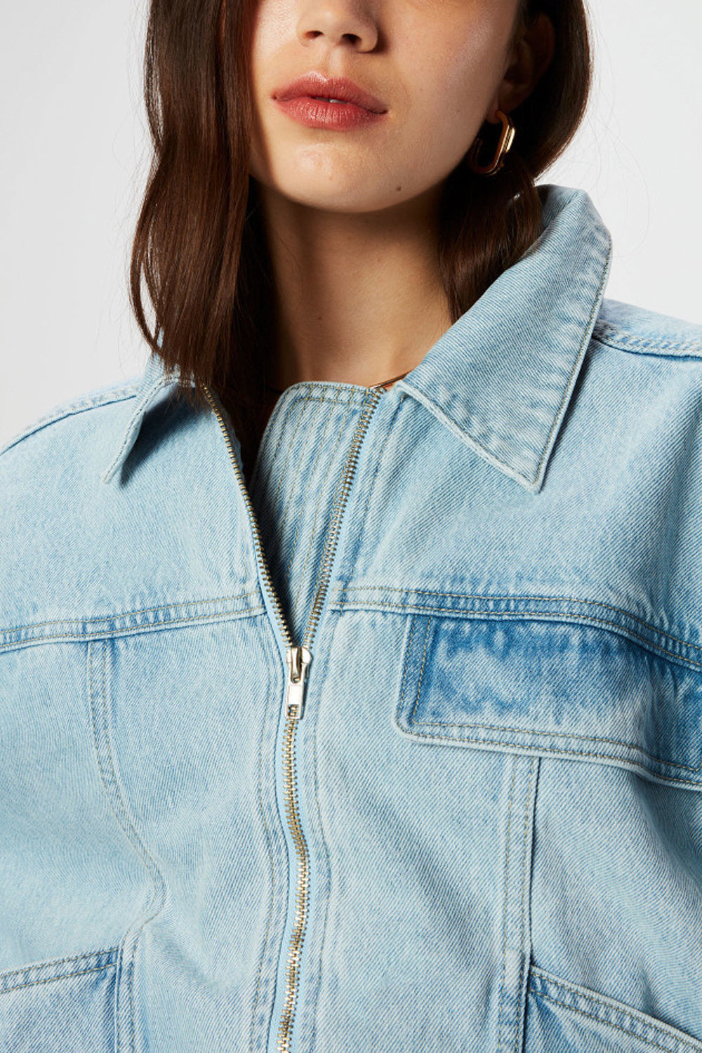 ISABELLE BLANCHE Giubbotto in denim Uncategorized ISABELLE BLANCHE