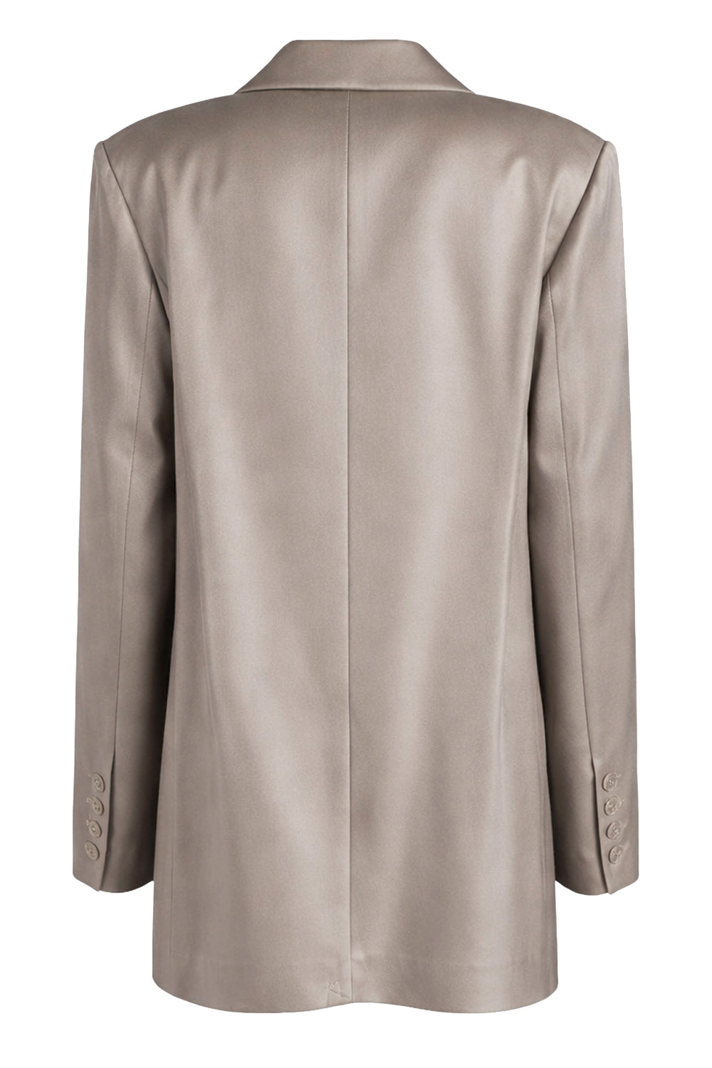 ISABELLE BLANCHE Giacca in tessuto lucido e doppio rever