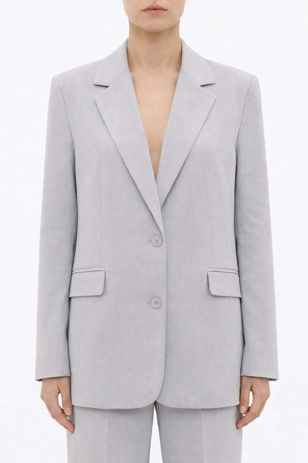 ISABELLE BLANCHE Giacca monopetto in cotone