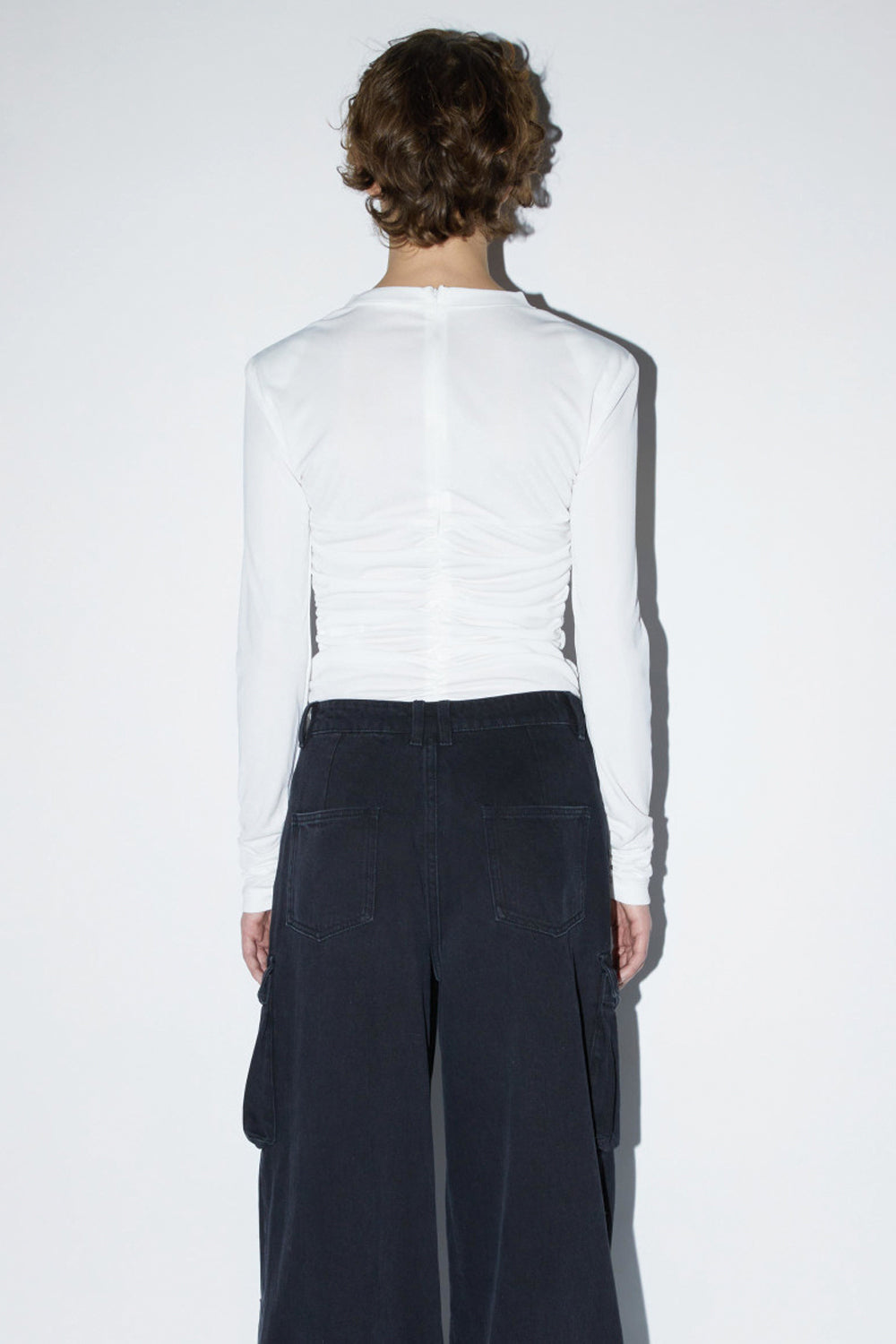 ISABELLE BLANCHE Maglia con arricciature ISABELLE BLANCHE