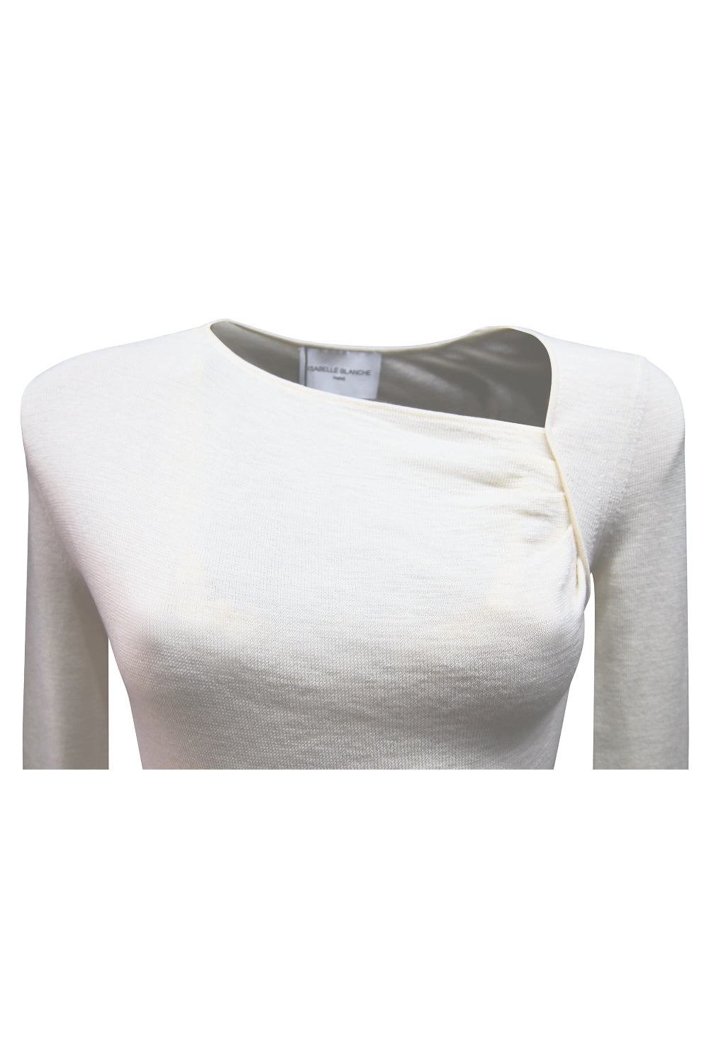 ISABELLE BLANCHE Maglia con ripresa sul collo ISABELLE BLANCHE