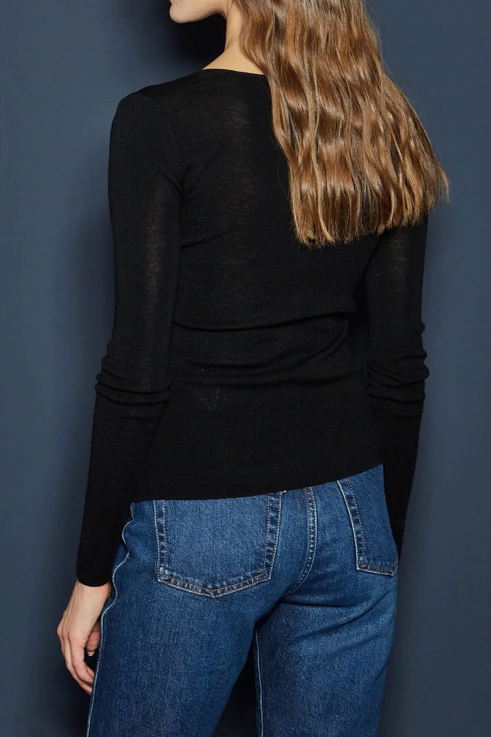 ISABELLE BLANCHE Maglia con ripresa sul collo