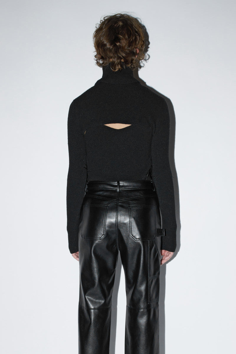 ISABELLE BLANCHE Maglia coprispalle con piume Uncategorized ISABELLE BLANCHE