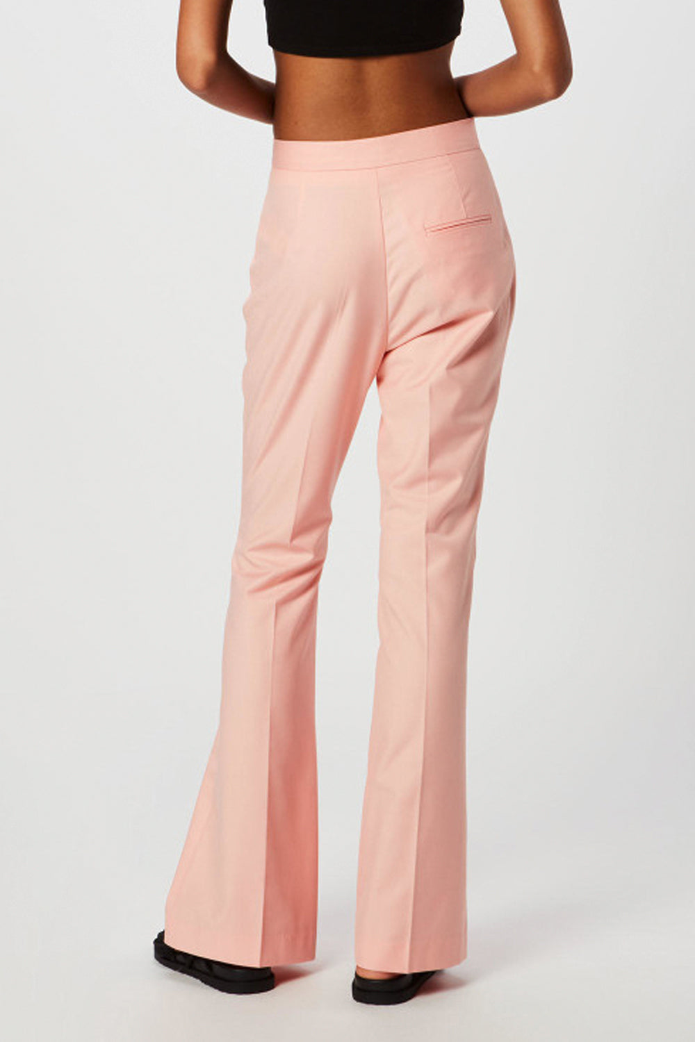 ISABELLE BLANCHE Pantalone a zampa ISABELLE BLANCHE