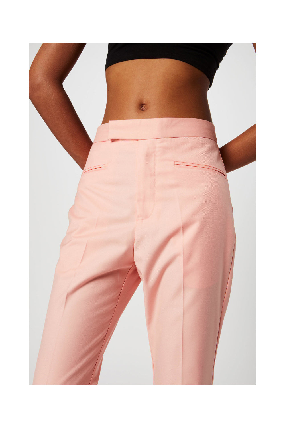 ISABELLE BLANCHE Pantalone a zampa ISABELLE BLANCHE