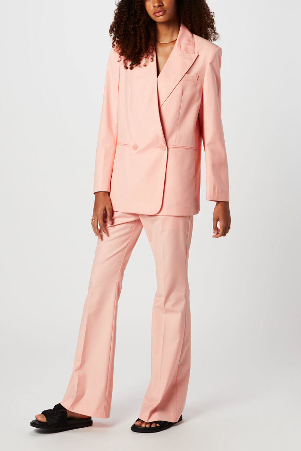 ISABELLE BLANCHE Pantalone a zampa ISABELLE BLANCHE