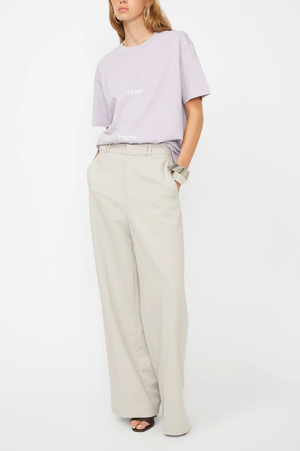 ISABELLE BLANCHE Pantalone sartoriale