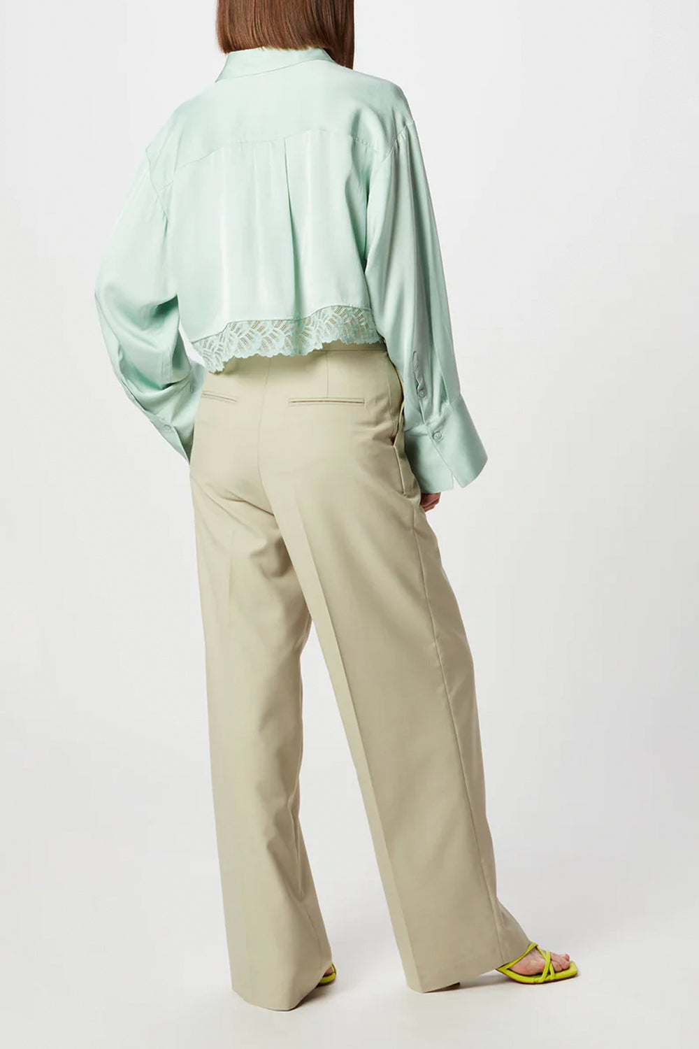 ISABELLE BLANCHE Pantalone sartoriale gamba dritta Uncategorized ISABELLE BLANCHE