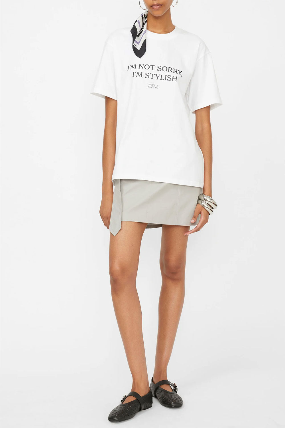 ISABELLE BLANCHE T-shirt i'M NOT SORRY, I'M STYLISH