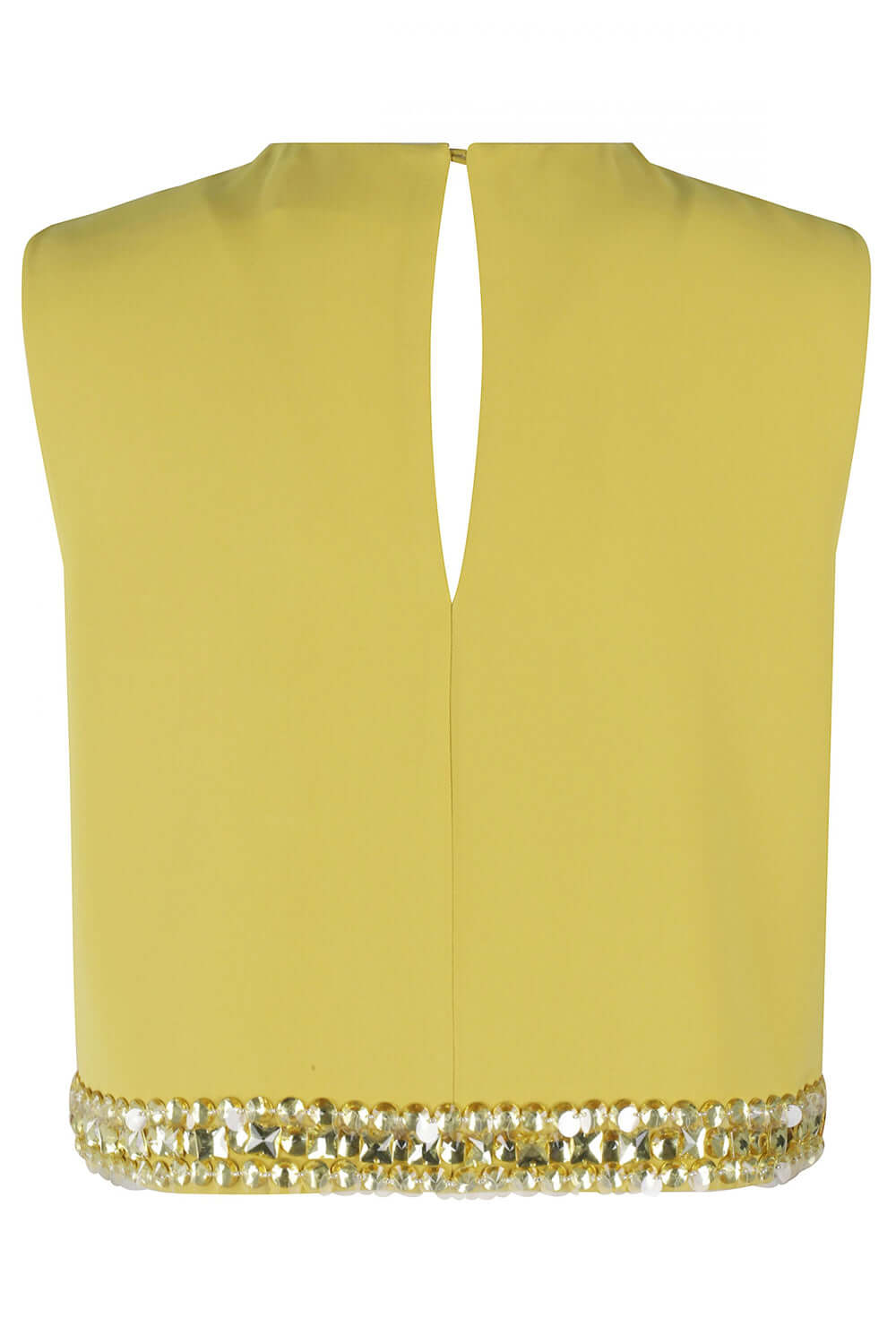 ISABELLE BLANCHE Top con pietre e pailettes Uncategorized ISABELLE BLANCHE