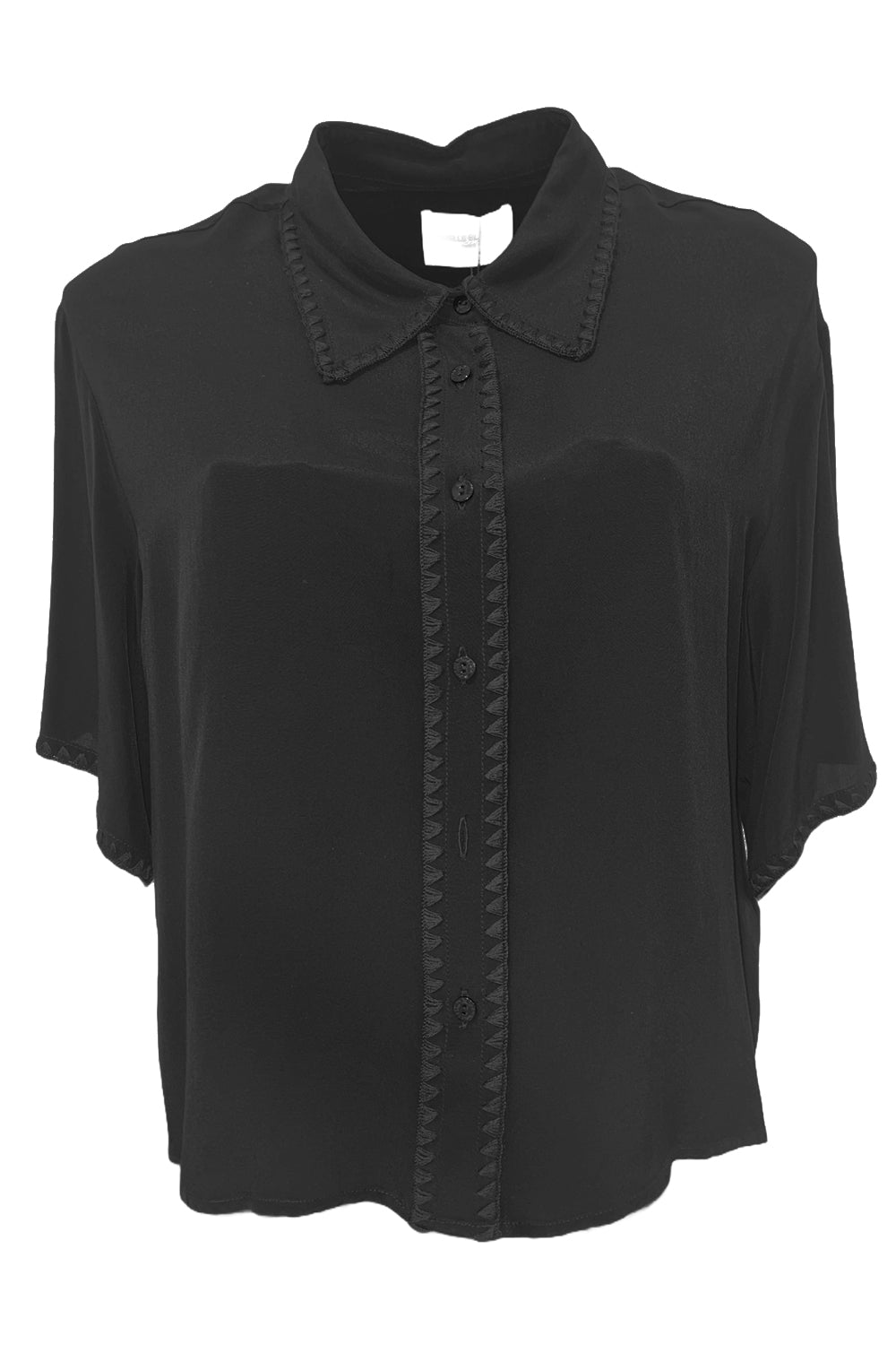 ISABELLE BLANCHE Camicia con impunture Uncategorized ISABELLE BLANCHE