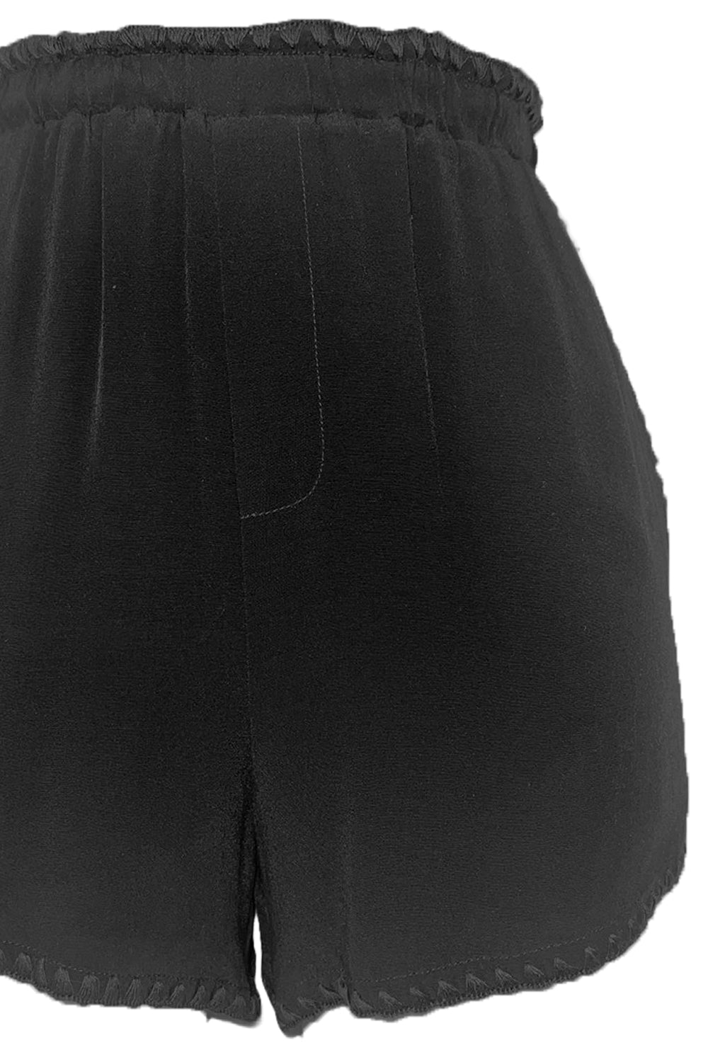 ISABELLE BLANCHE Shorts con impunture Uncategorized ISABELLE BLANCHE