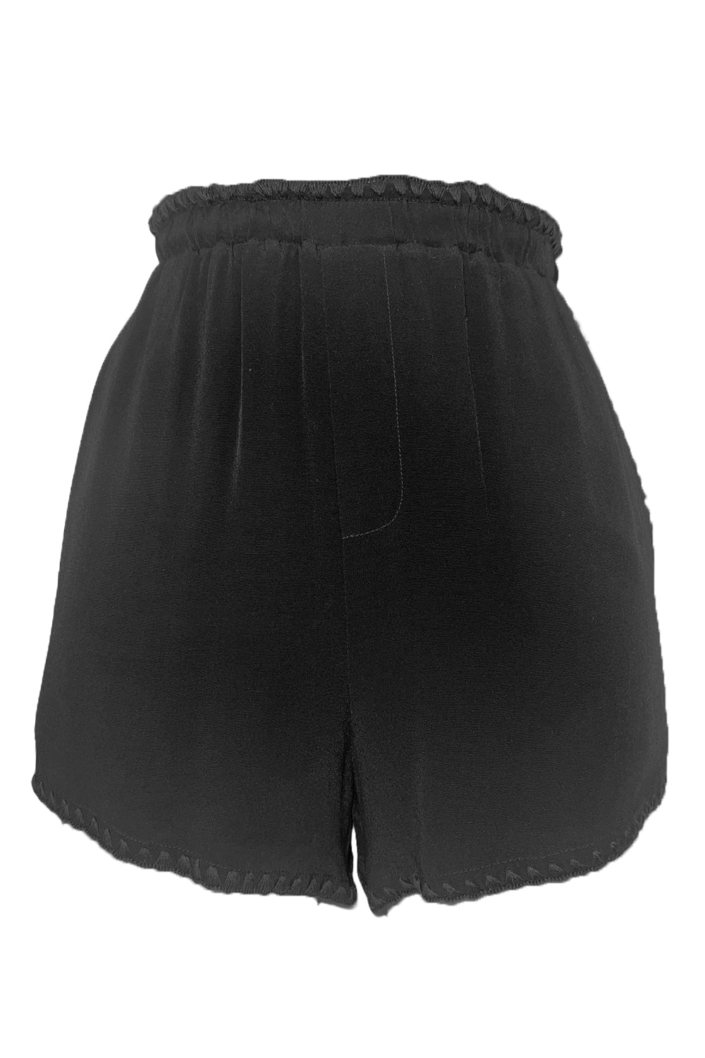 ISABELLE BLANCHE Shorts con impunture Uncategorized ISABELLE BLANCHE