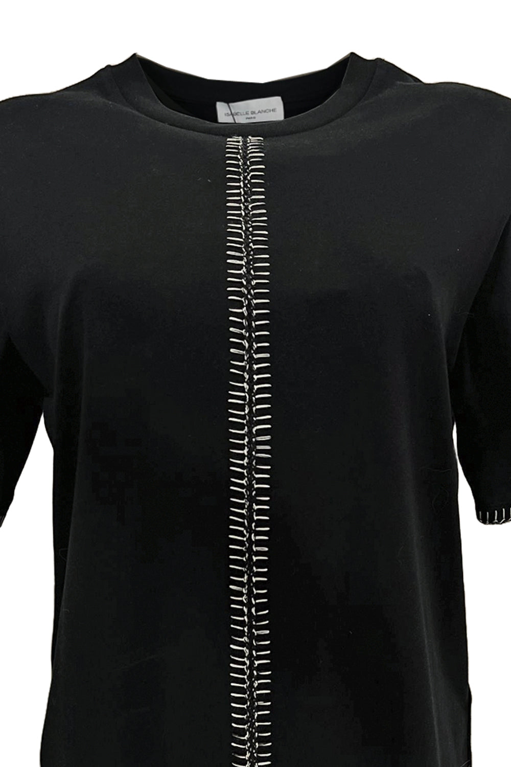 ISABELLE BLANCHE Tshirt con lavorazione sul davanti Uncategorized ISABELLE BLANCHE