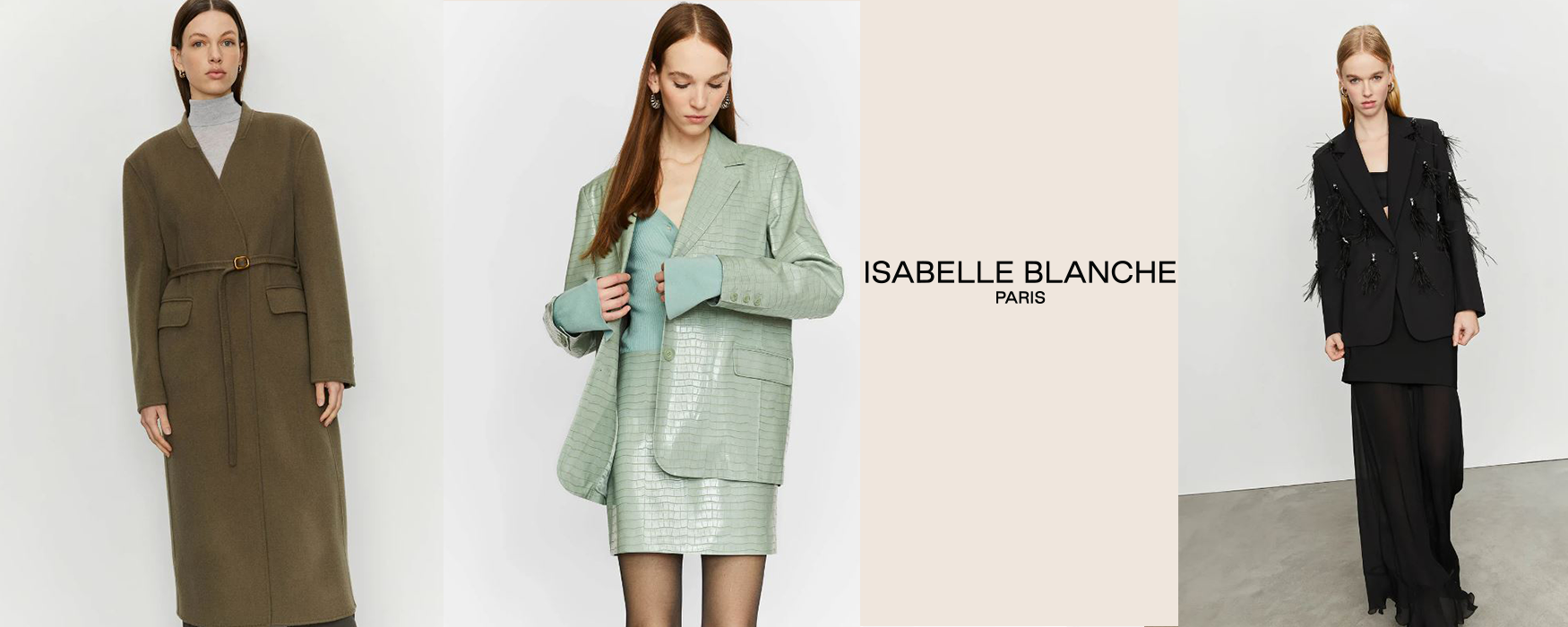 Isabelle blanche scopri la nuovissima collezione. Isabelle balnche è sinonimo di tendenza e di volumi sperimentali Isabelle Blanche