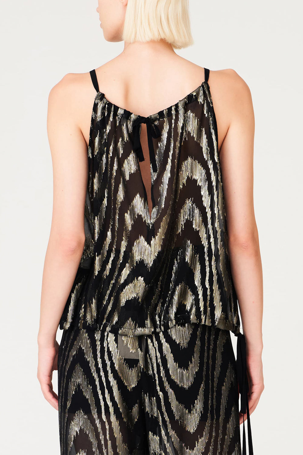 JUCCA Top arricciato in fil coupè JUCCA